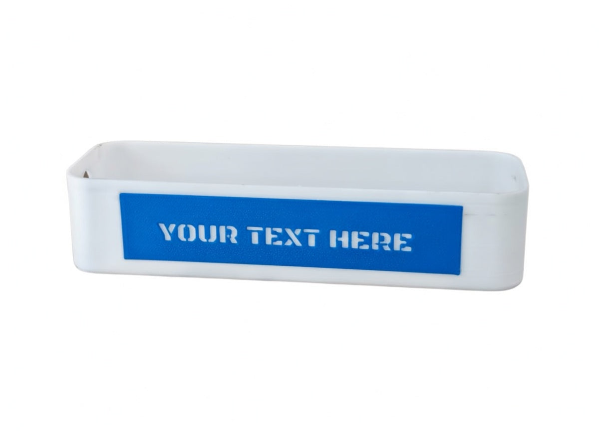Personalized Bumper Label (Blue)