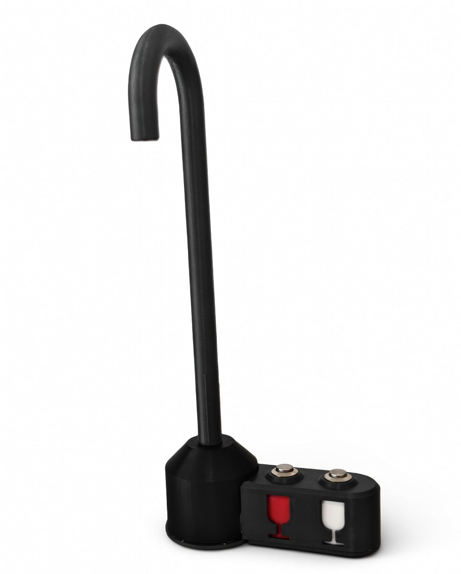 Automatic Wine Dispenser – 2 Bottle / 200ml System (Dark Grey)
