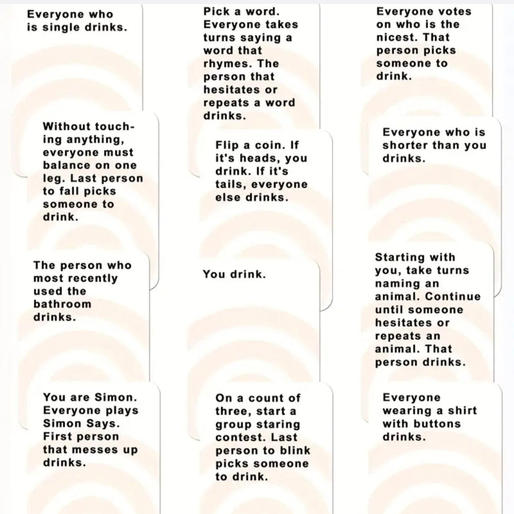 These Cards Will Get You Drunk
