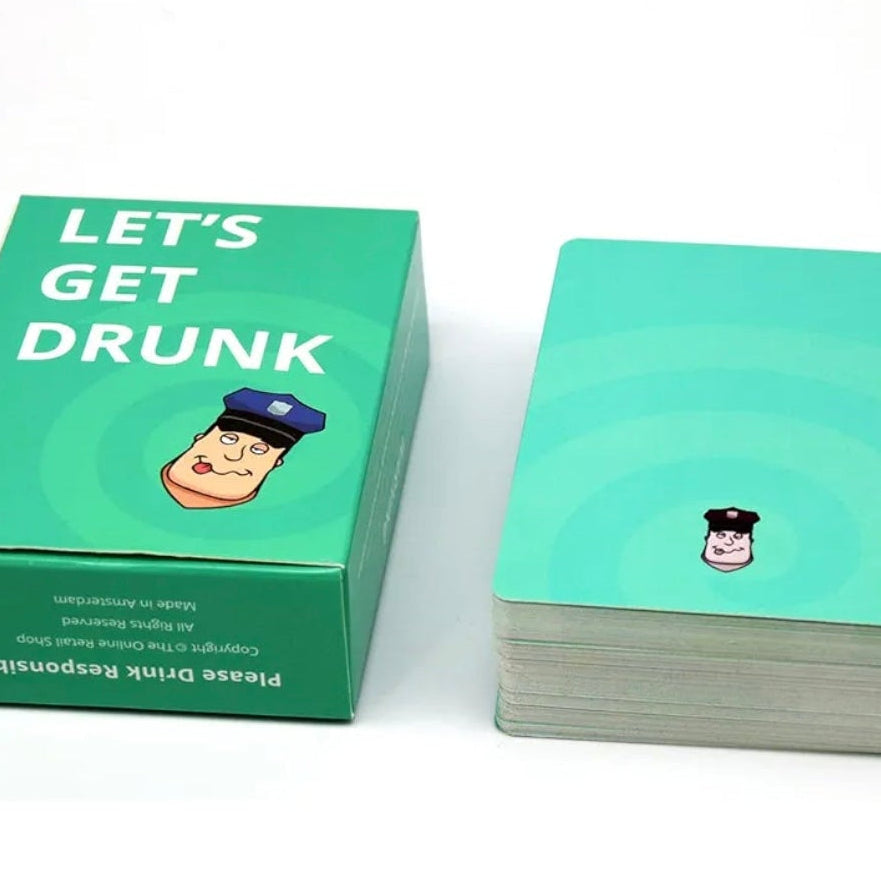 Let's Go Drink Card Game