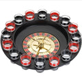 Roulette Drinking Game with 16 Shot Glasses