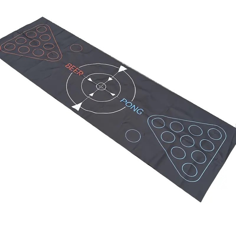 Beer Pong Game Set with Cups, Balls and Mat