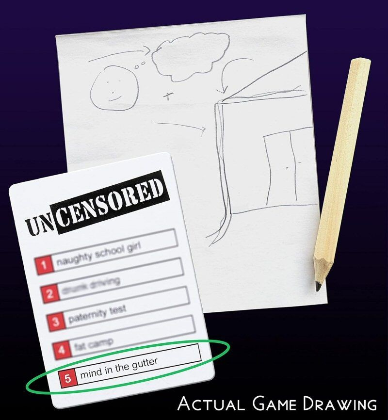 Drawing Without Dignity Card Game